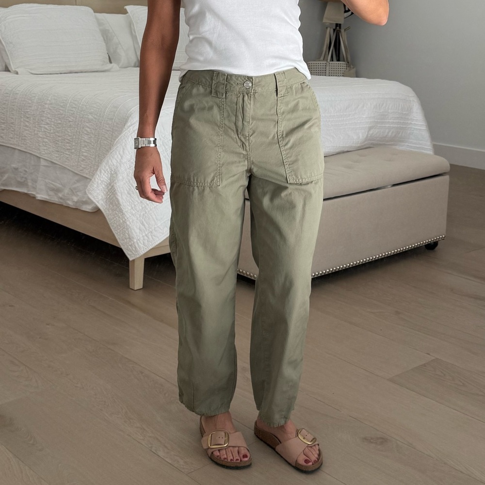 Women’s Zara Casual Khaki Green Pants